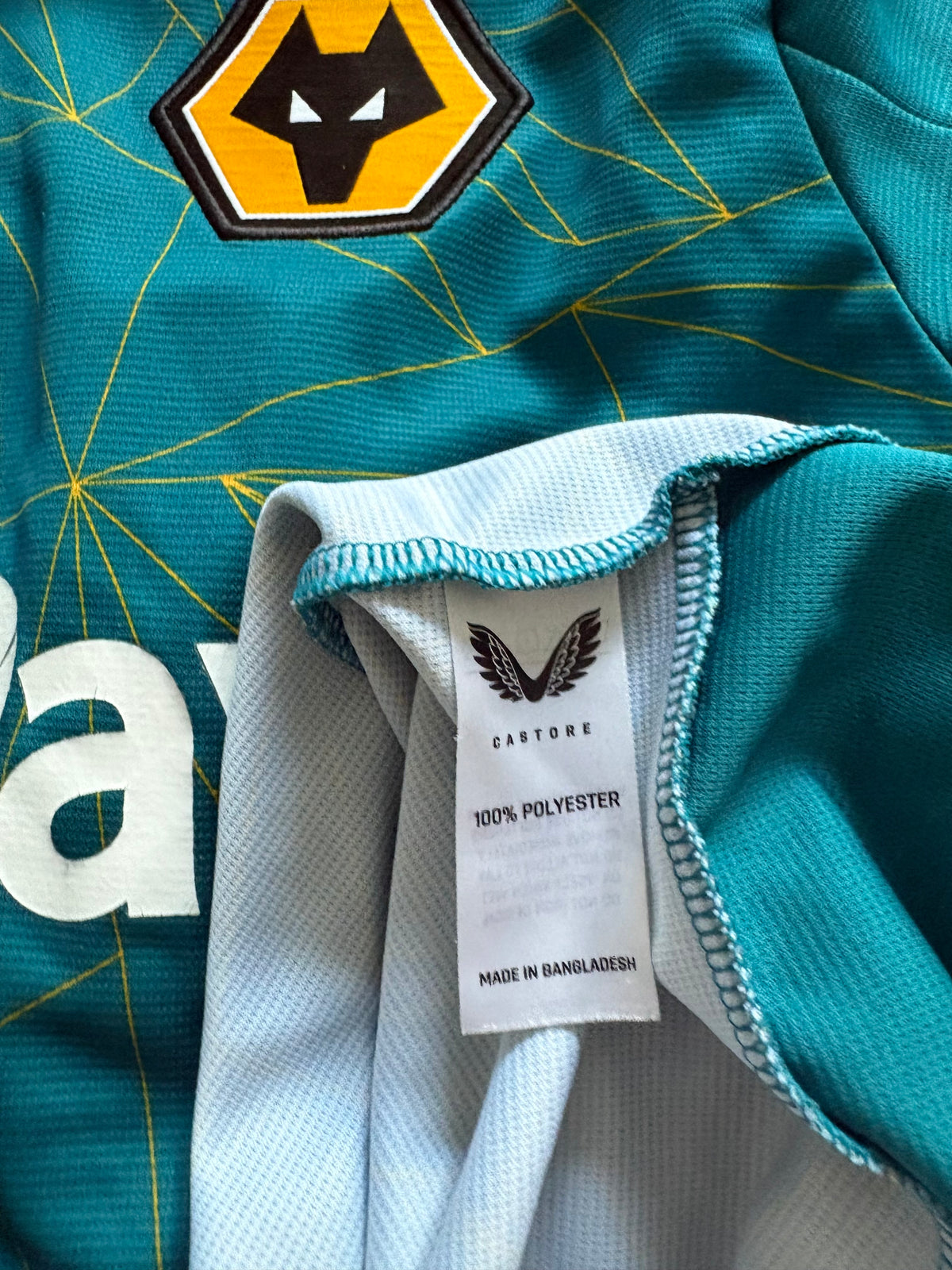 Wolves Authentic Away Shirt 2022/23 Cunha (M)