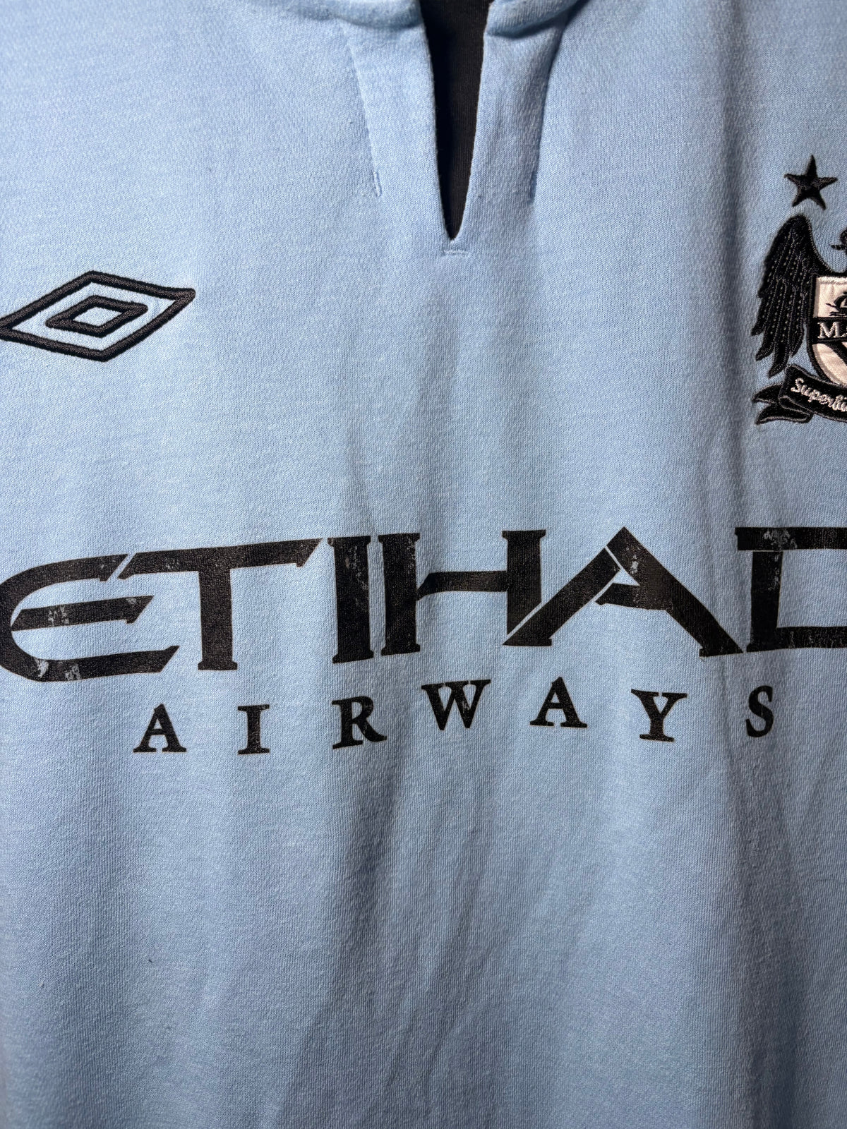 Manchester City Authentic Home Shirt 2012/13 Aguero (XL)