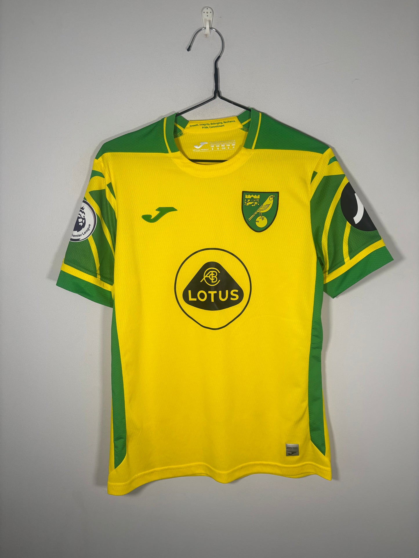 Norwich City Home Shirt 2021/22 (S)
