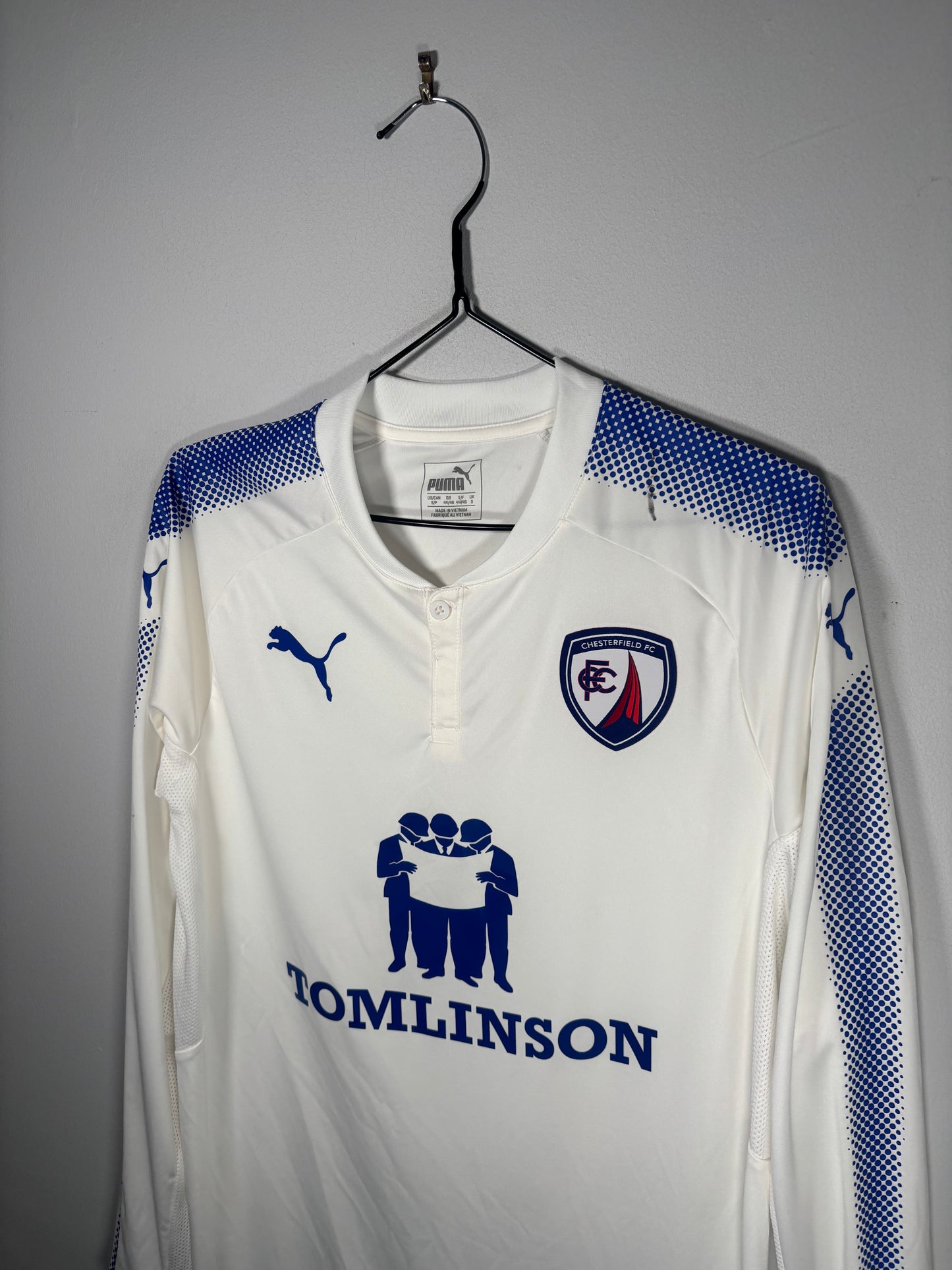 Chesterfield Away Shirt 2017/18 Long Sleeve (S)