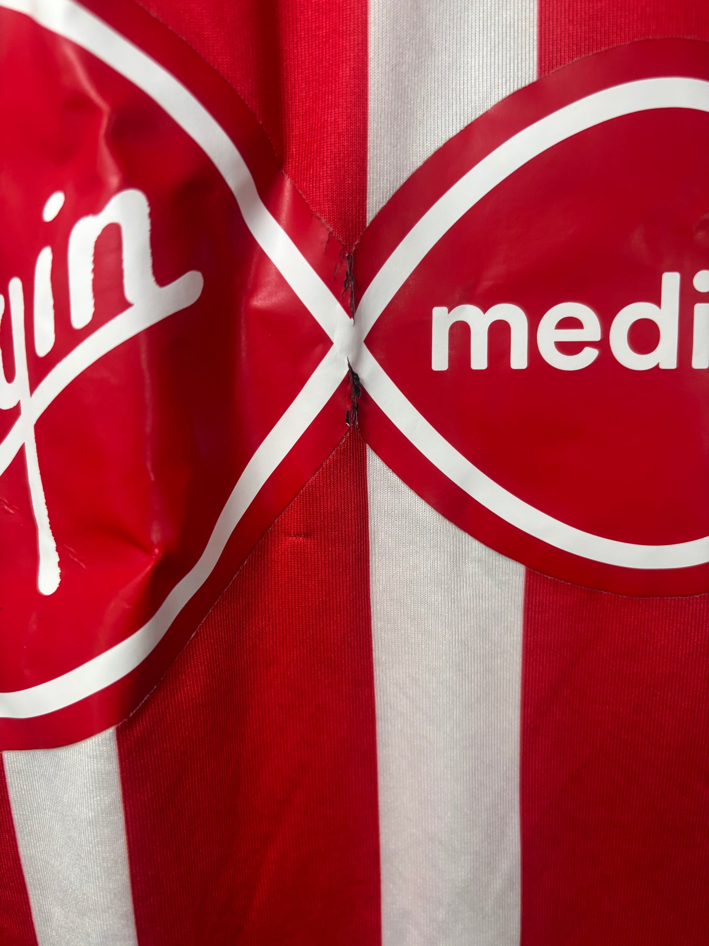 Southampton Home Shirt 2016/17 Hesketh Match Worn (M)