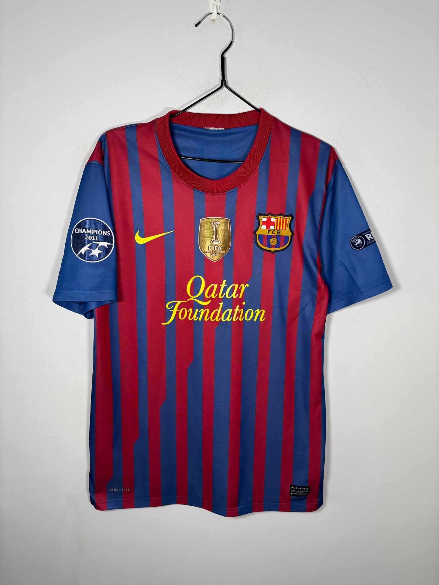 Barcelona Home Shirt 2011/12 Lionel Messi (M)