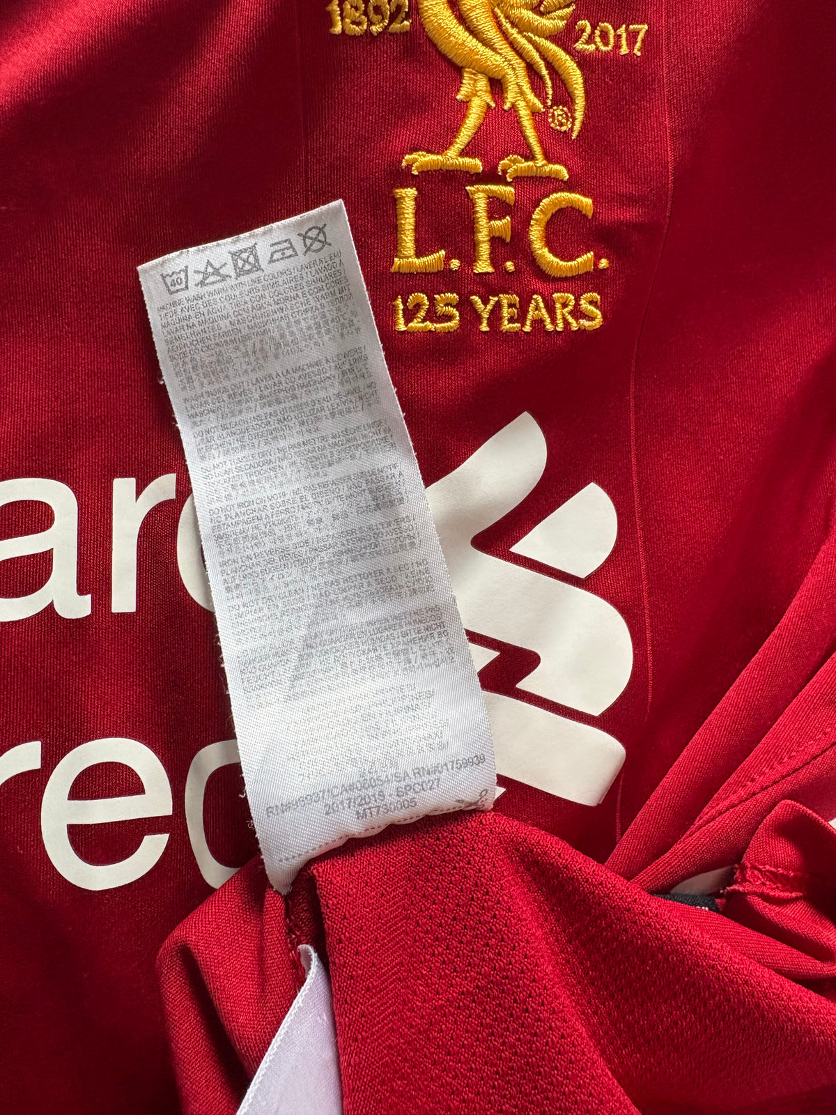 Liverpool Home Shirt 2017/18 (M)