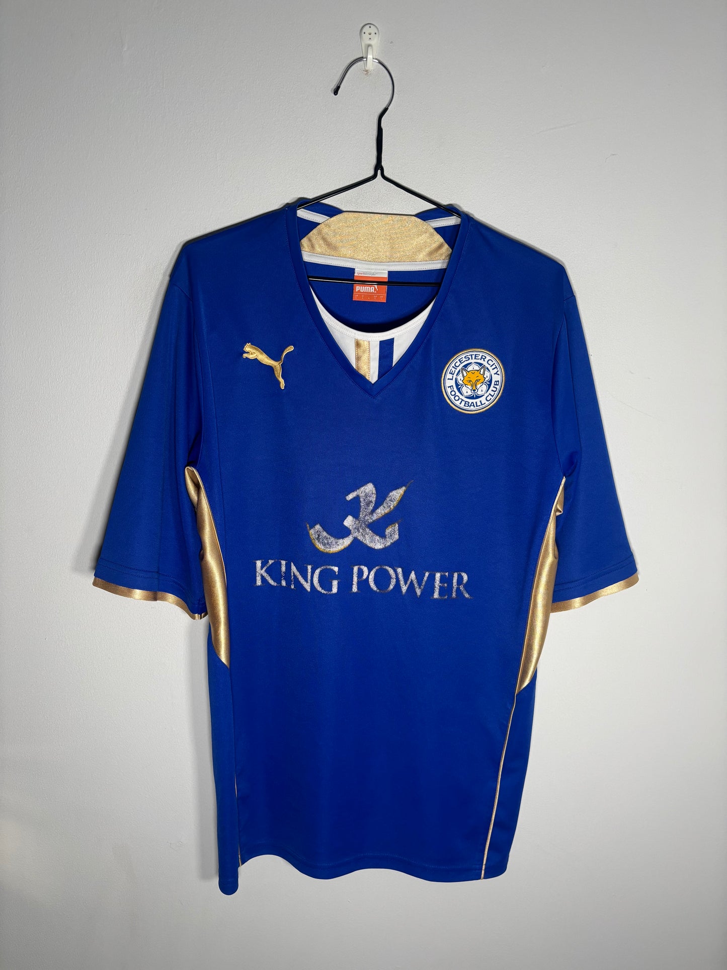 Leicester City Home Shirt 2013/14 (L)