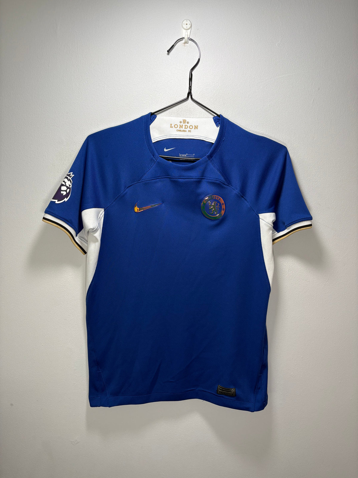 Chelsea Authentic Home Shirt 2023/24 Colwill (LK)