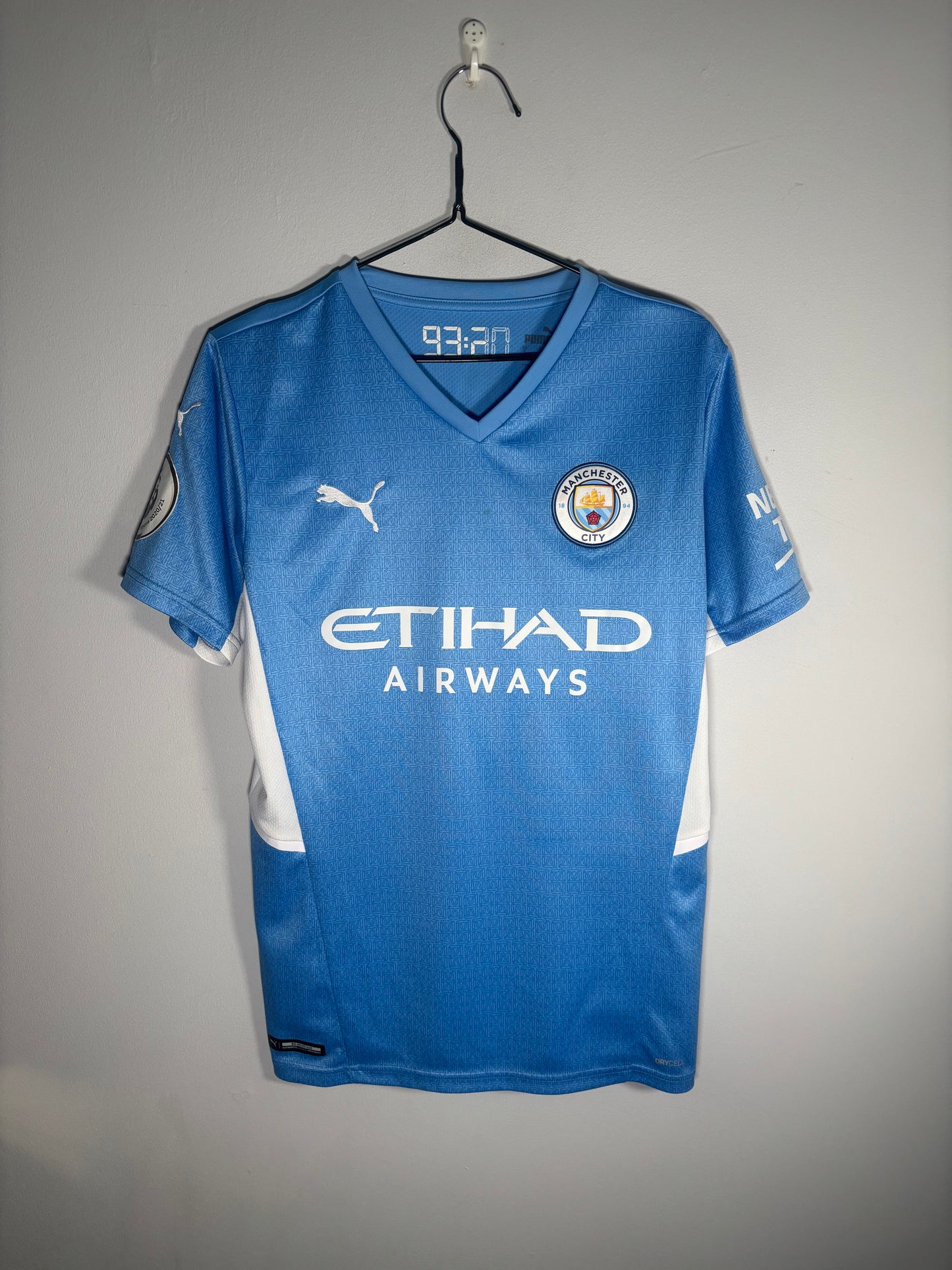 Manchester City Home Shirt 2021/22 Jack Grealish (S)