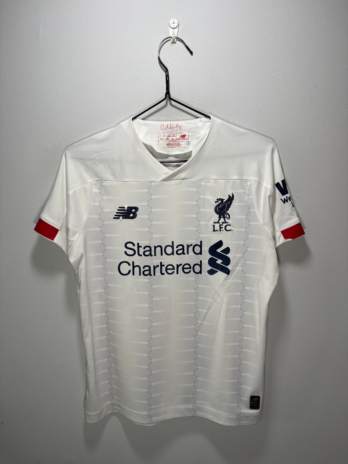 Camiseta auténtica de visitante del Liverpool 2019/20 Virgil Van Dijk (LK)