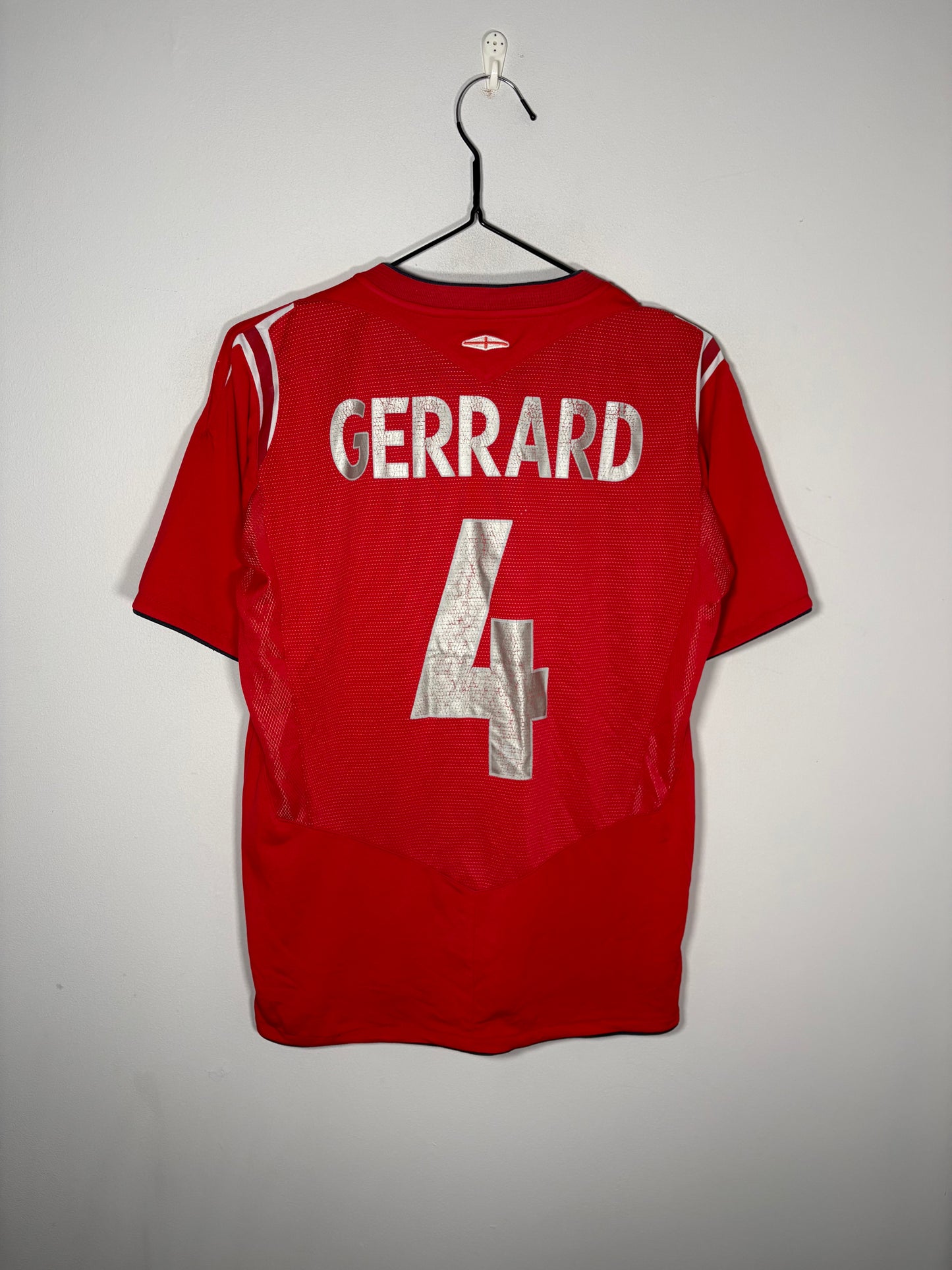 England Away Shirt 2004 Gerrard (XLK)