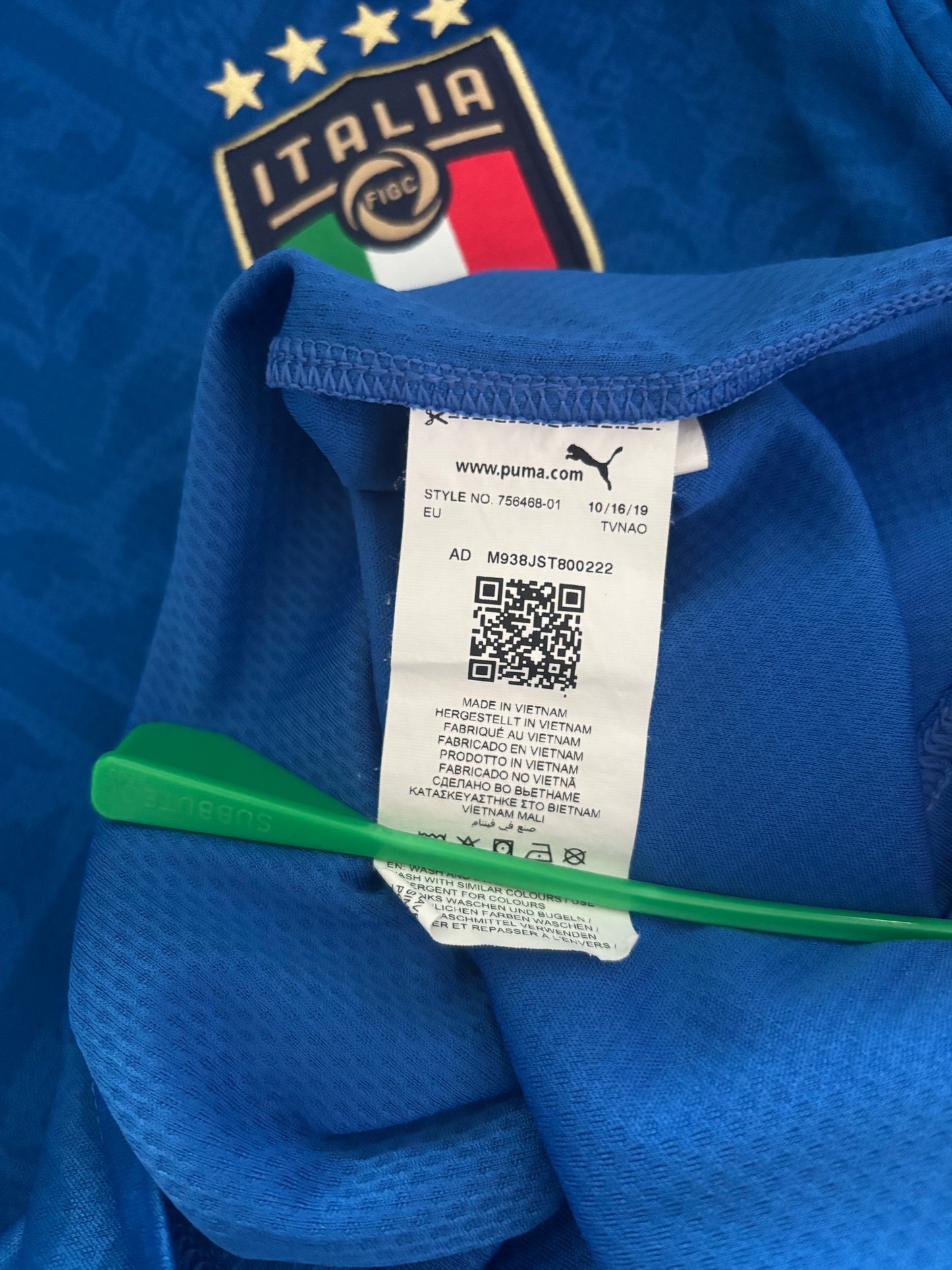 Italy Home Shirt 2020 (L)