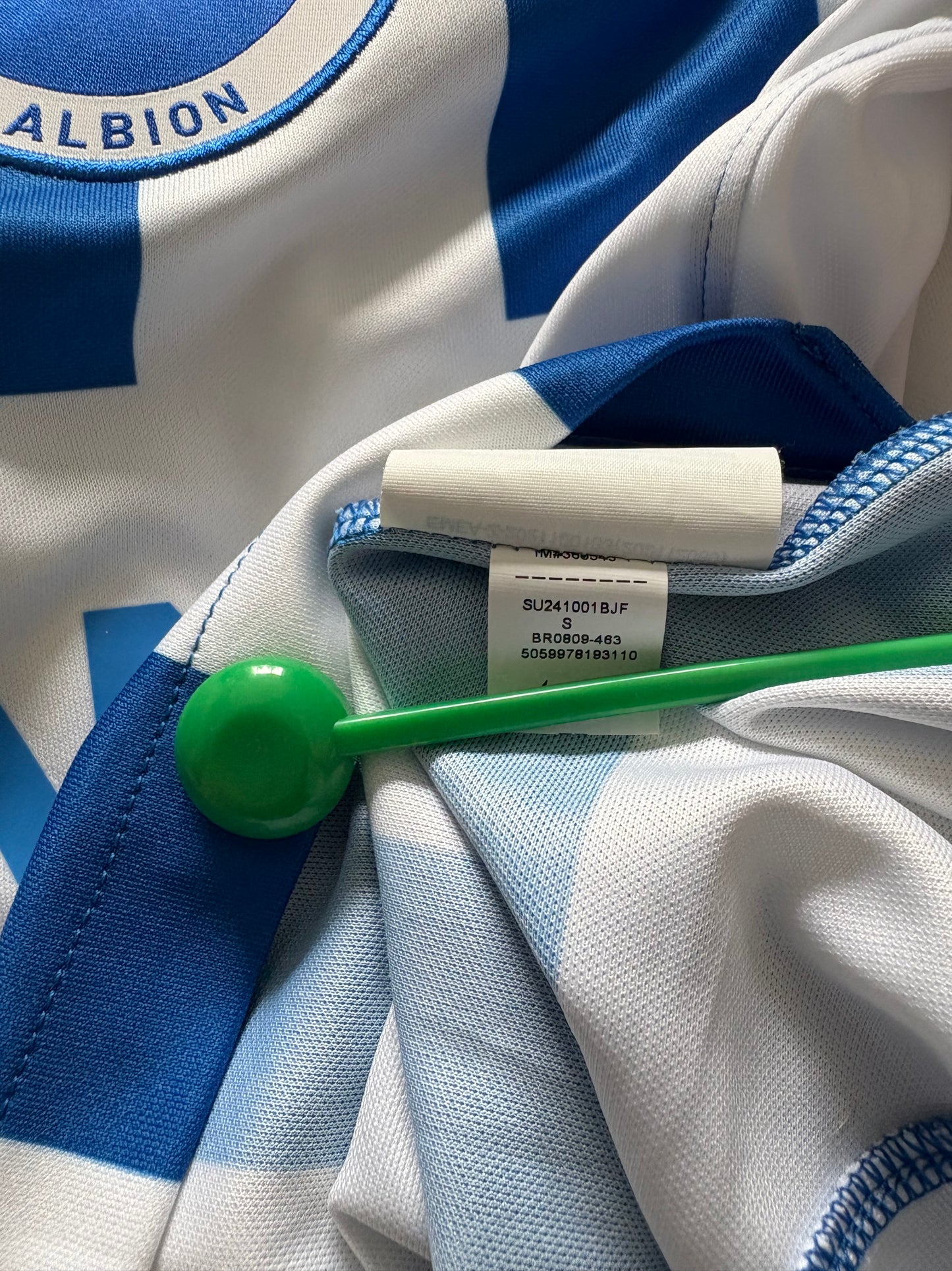 Brighton And Hove Albion Home Shirt 2023/24 Dunk (S)