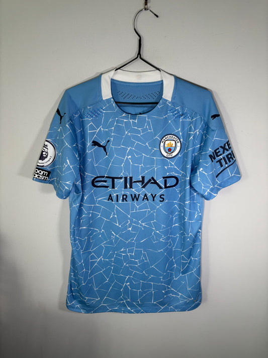 Manchester City Player Issue Home Shirt 2020/21 (M)
