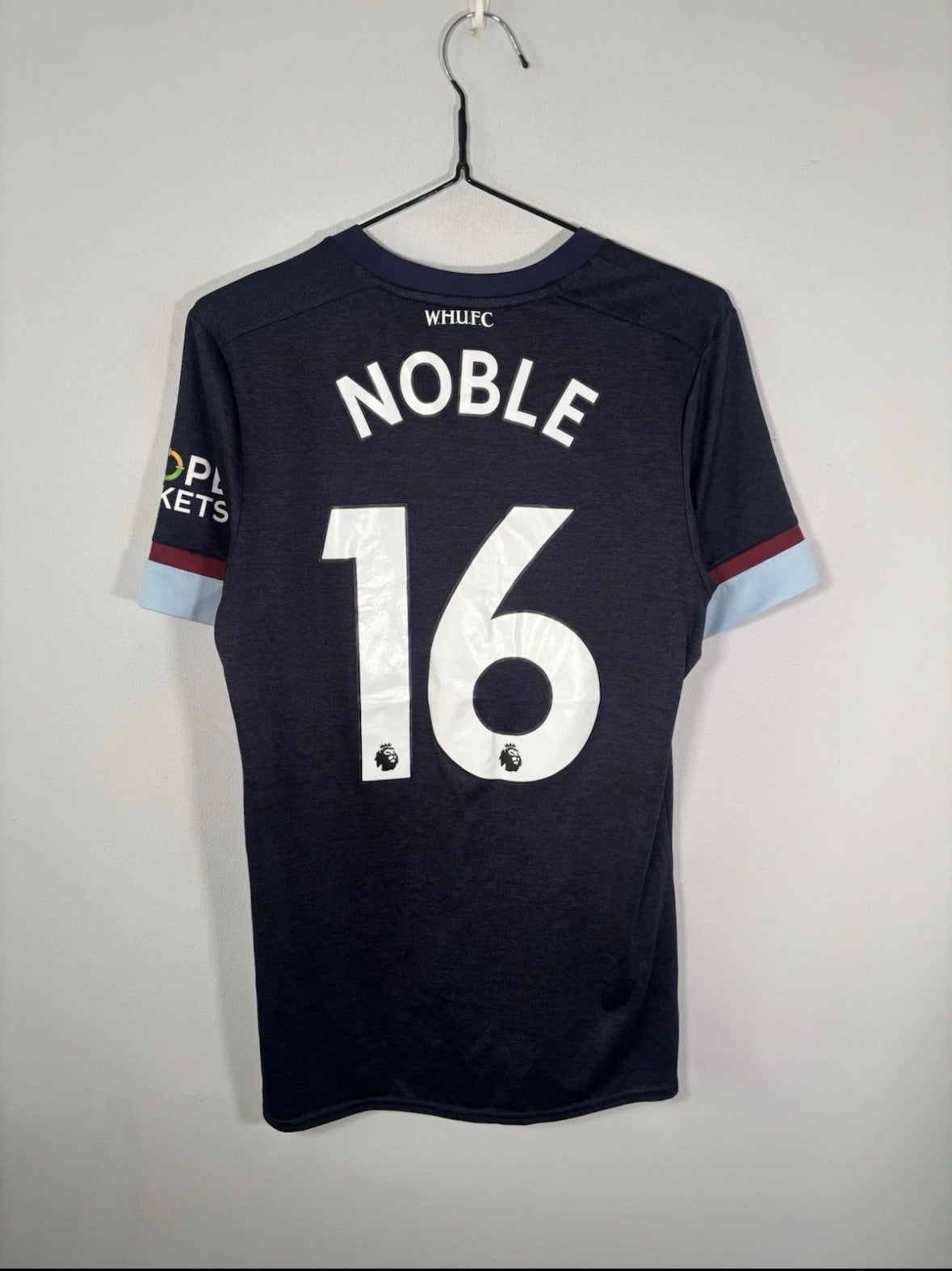 West Ham United Third Shirt 2021/22 Noble (S)
