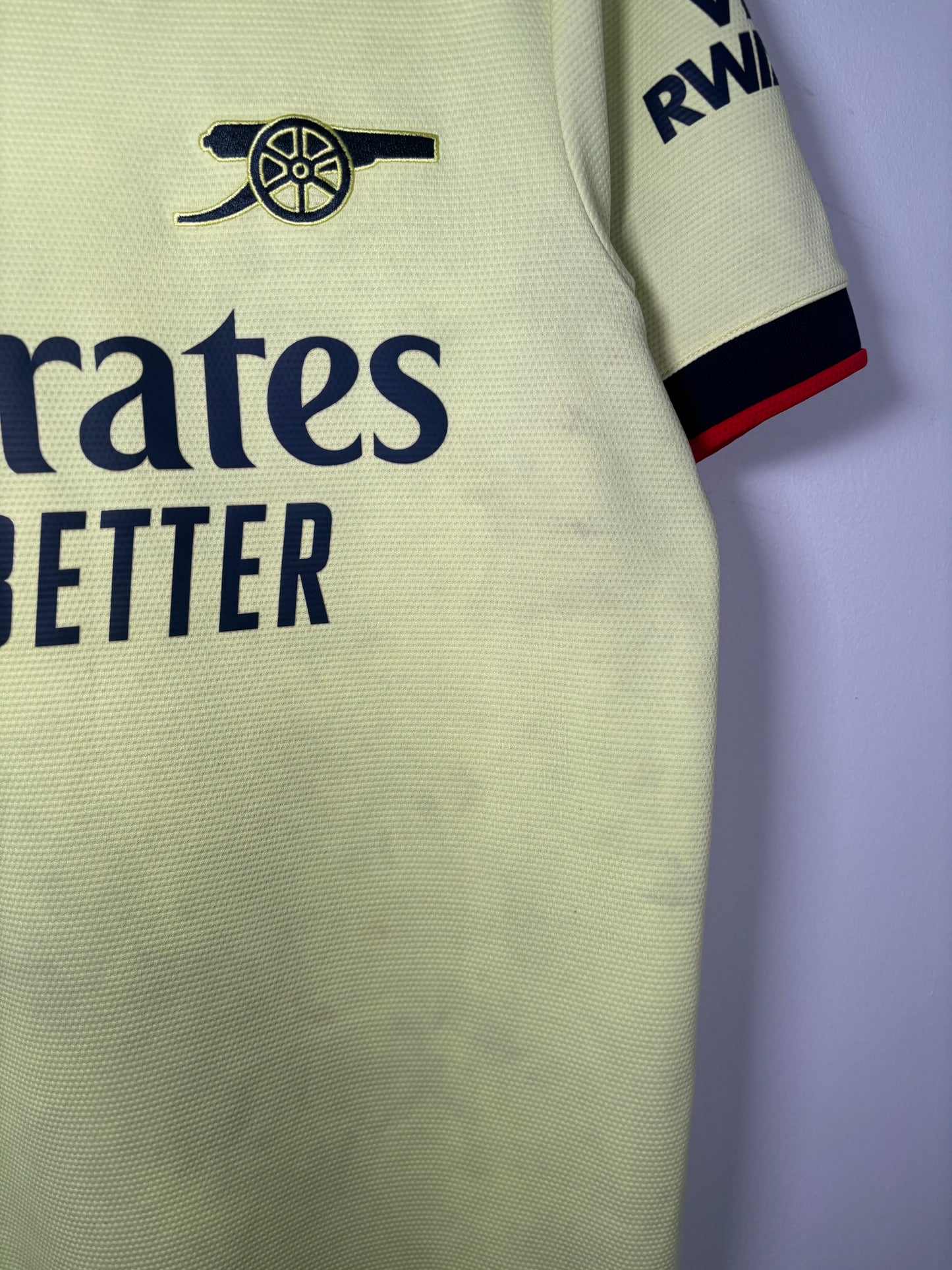 Arsenal Away Shirt 2021/22 Smith Rowe (M)