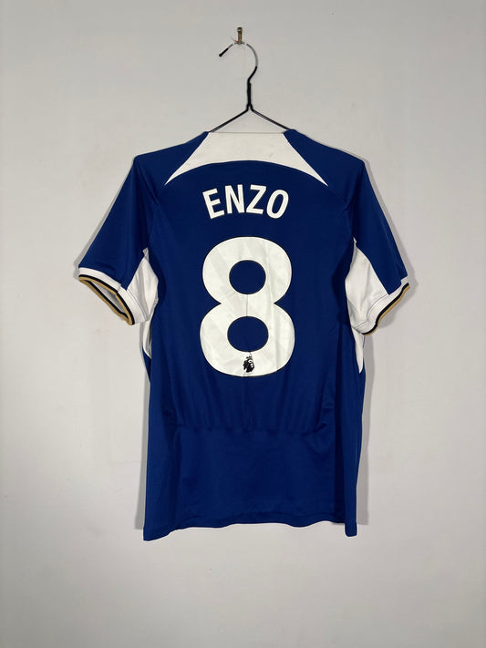 Chelsea Home Shirt 2023/24 Enzo Fernandez (S)