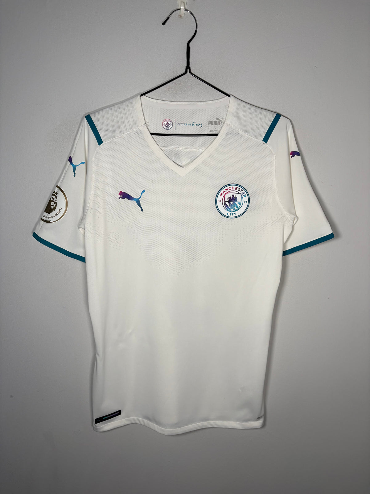 Manchester City Authentic  Away Shirt 2021/22 Joao Cancelo (M)