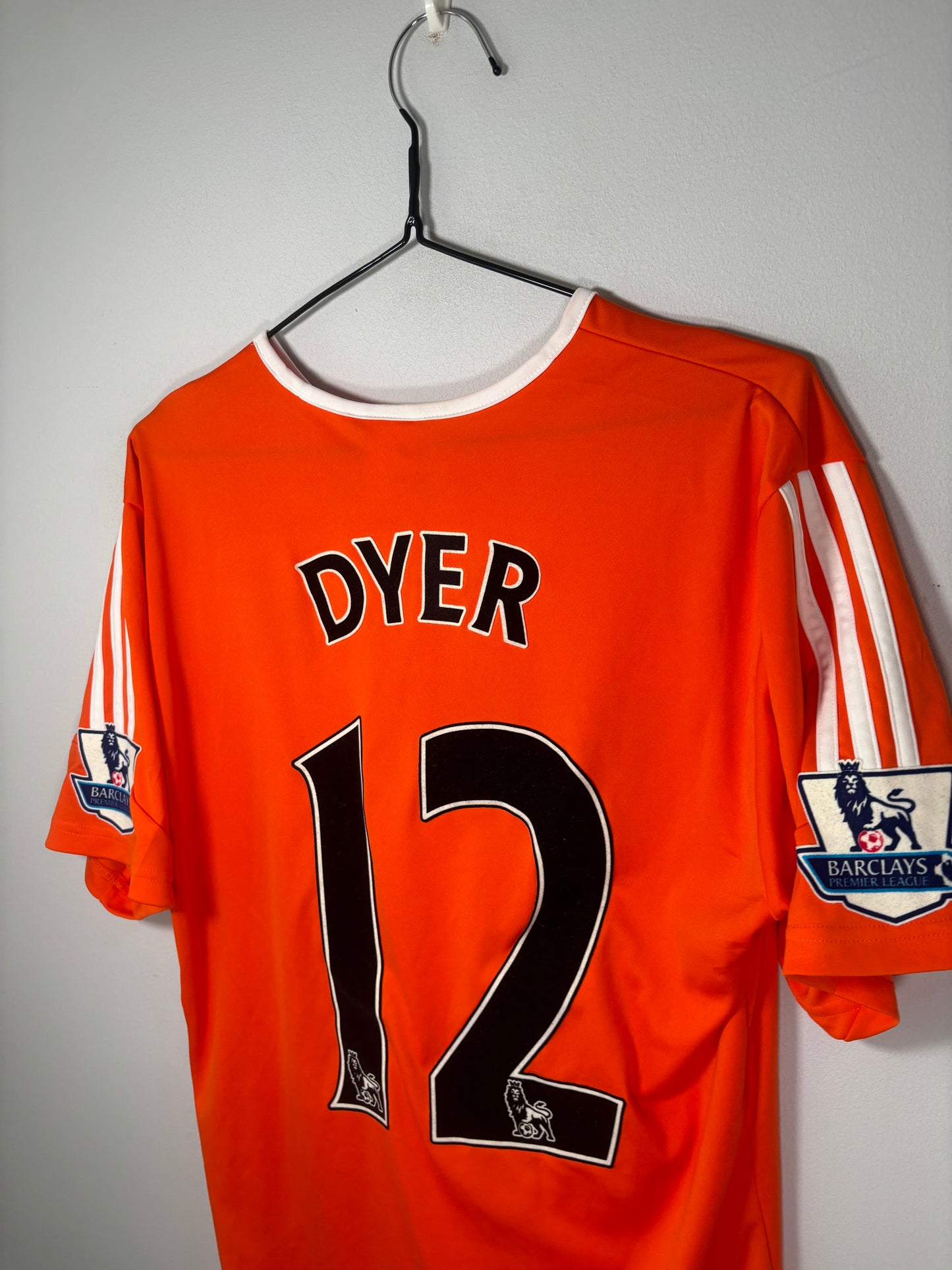 Swansea City Away Shirt 2011/12 Nathan Dyer (M)