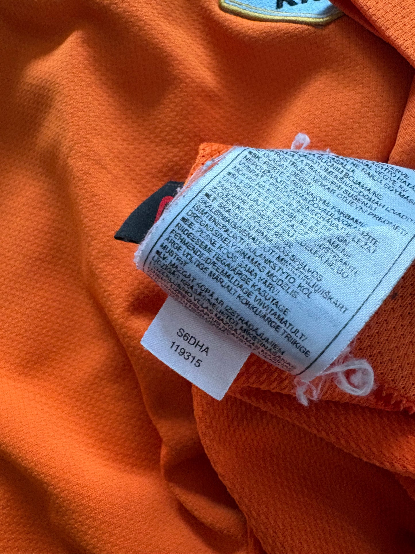 Netherlands Home Shirt 2006 (XLK)