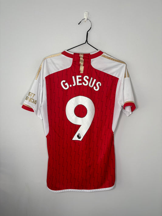 Arsenal Home Shirt 2023/24 G Jesus (M)