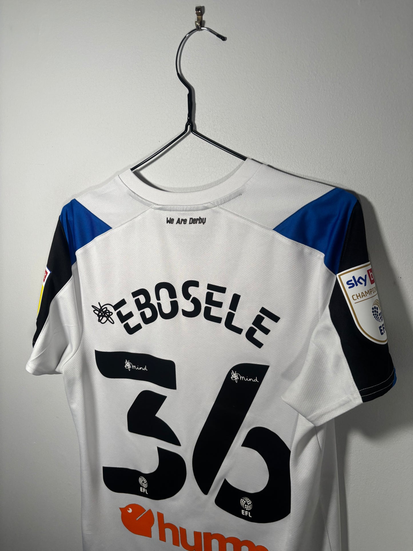 Derby County Home Shirt 2021/22 Ebosele (S)