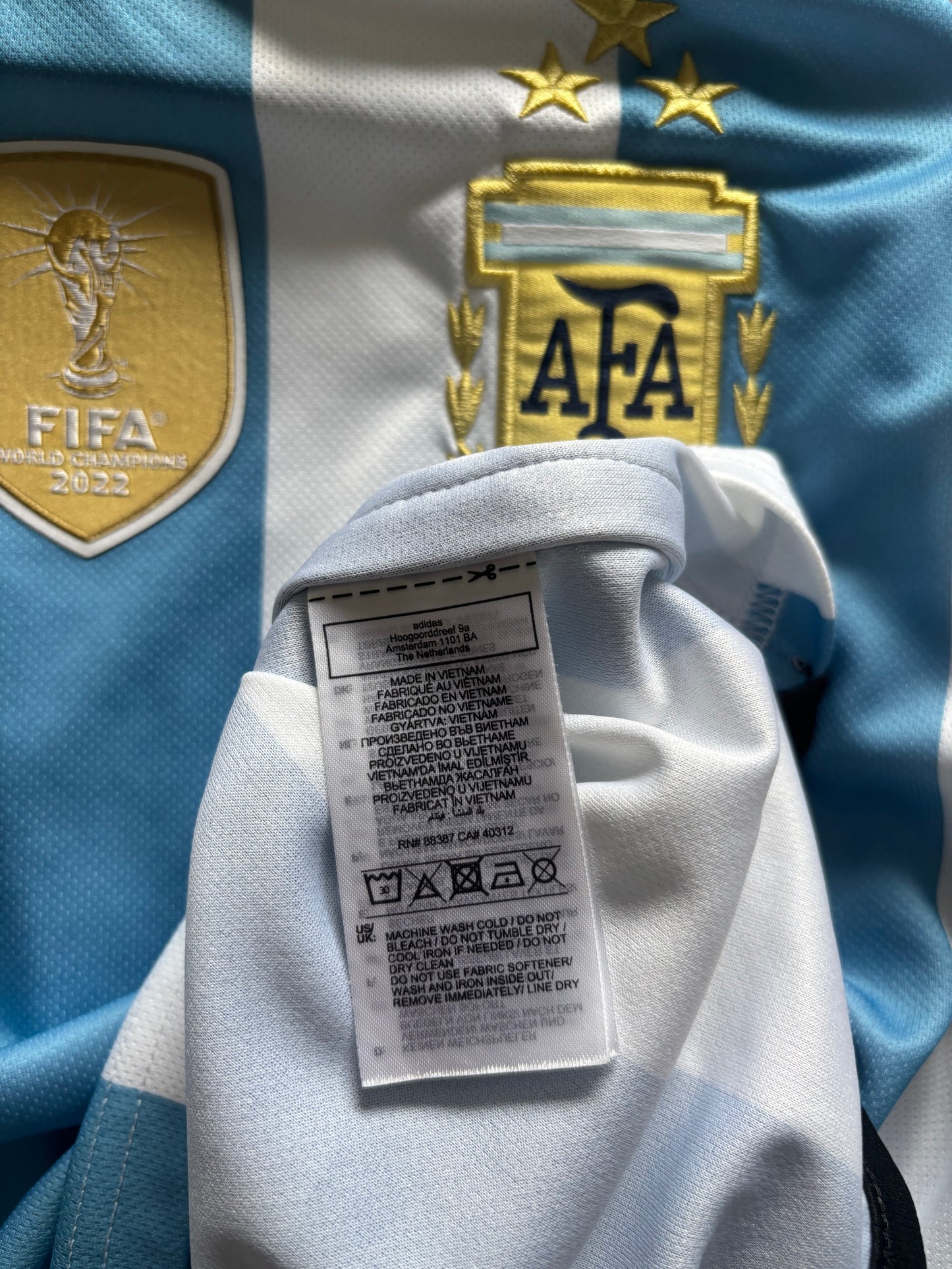 Argentina Home Shirt 2022 (M)