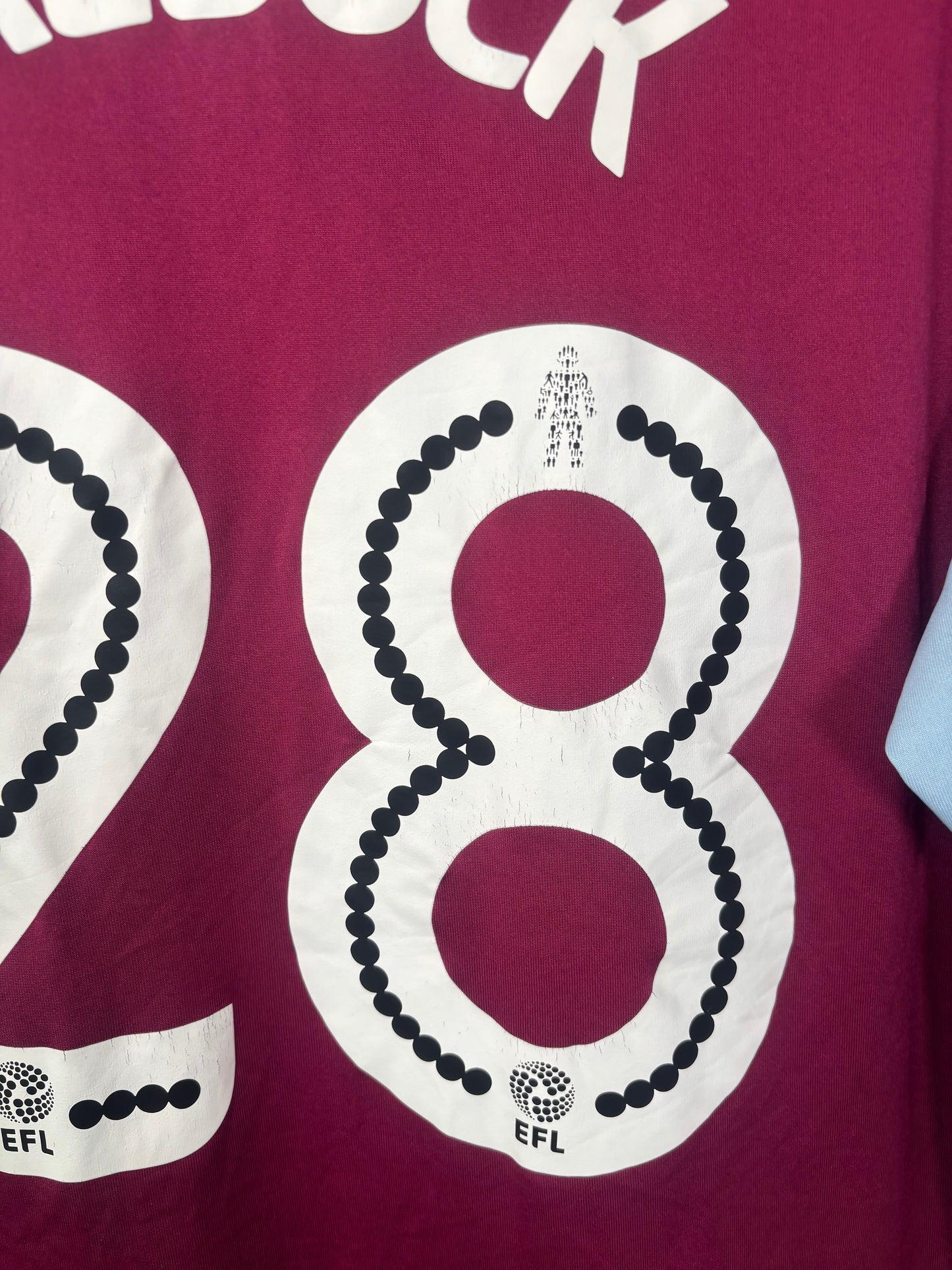 Aston Villa Home Shirt 2016/17 Baldock (L)
