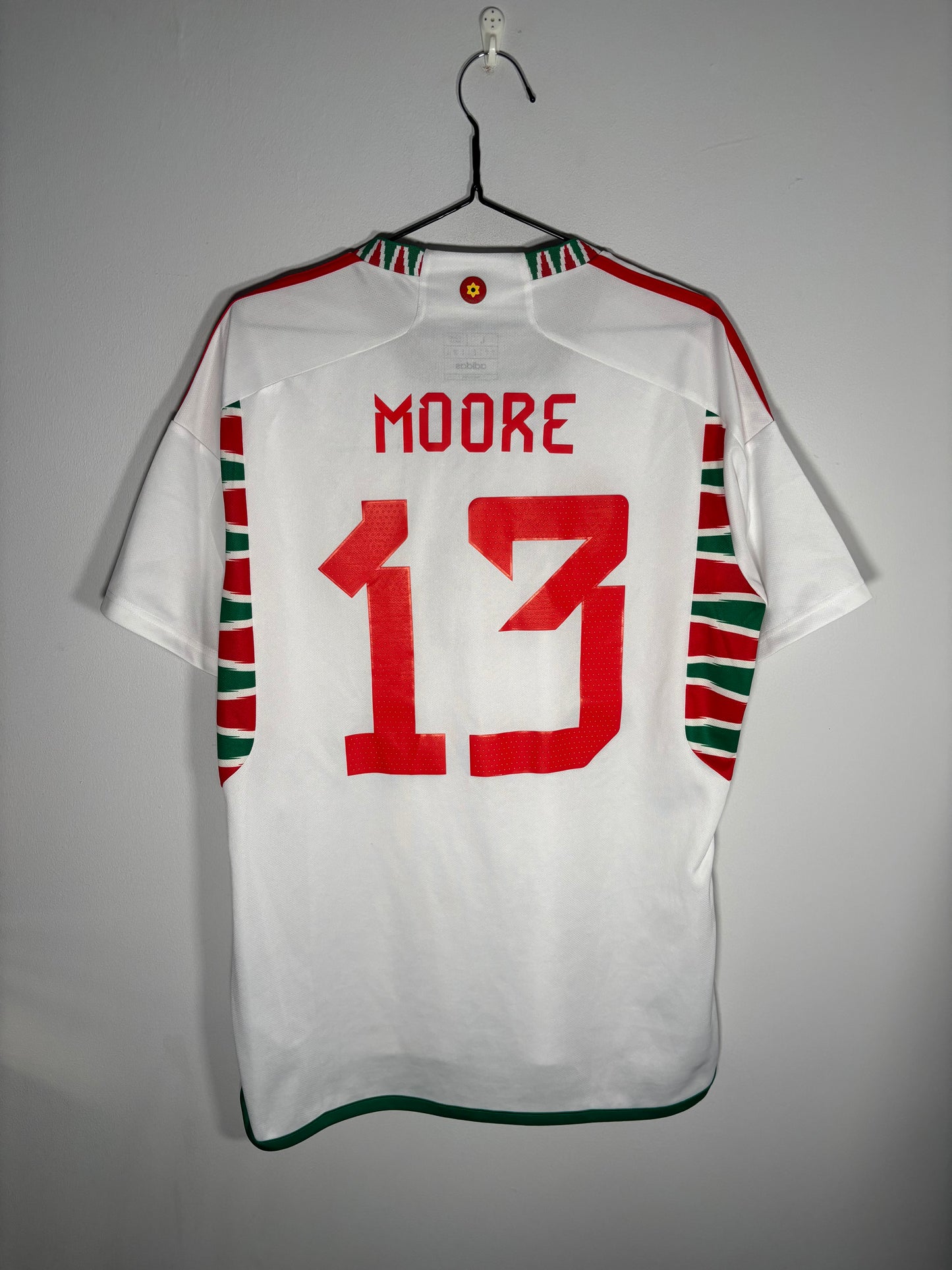 Wales Away Shirt 2022 Moore (L)