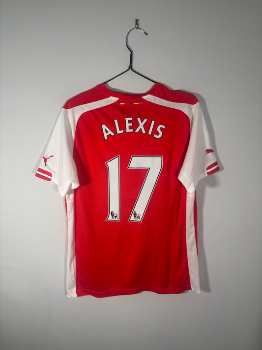 Arsenal Home Shirt 2014/15 Alexis Sanchez (M)