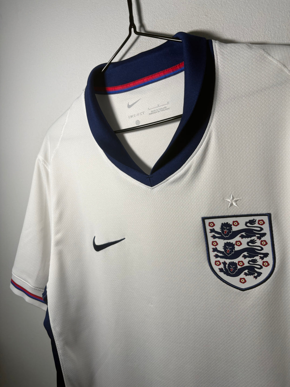 England Authentic Home Shirt 2024 (L)
