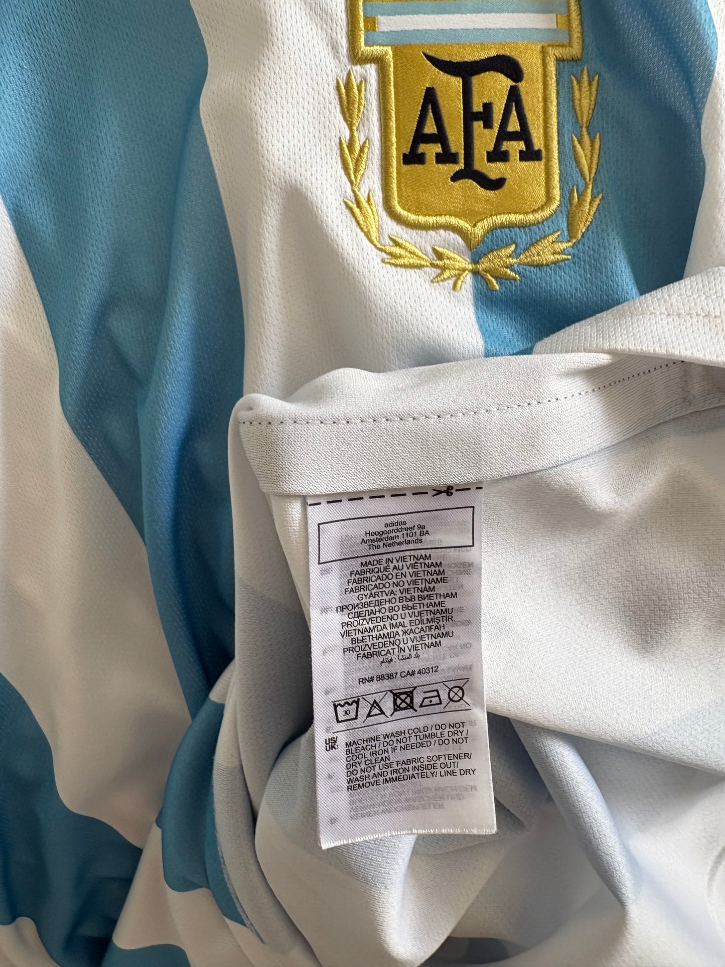 Argentina Home Shirt 2022 (S)