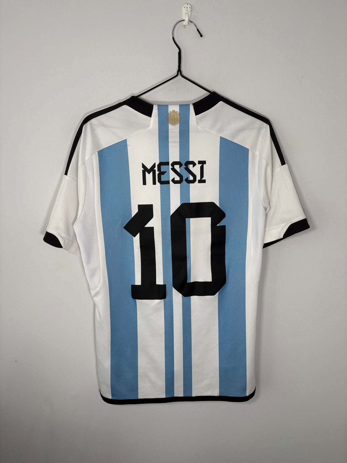 Argentina Home Shirt 2022 Messi (XLK)