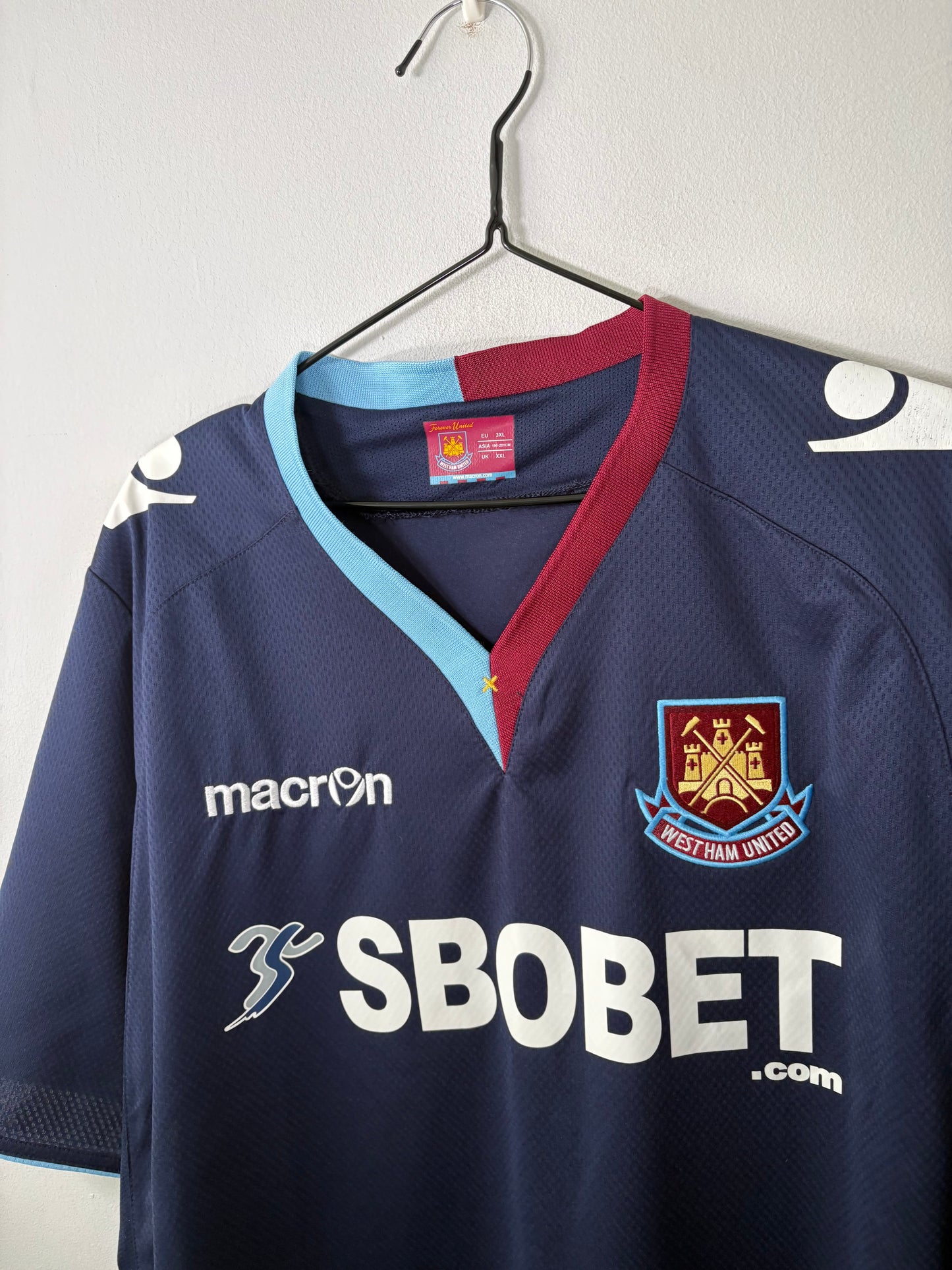 West Ham United Away Shirt 2012/13 (XXL)