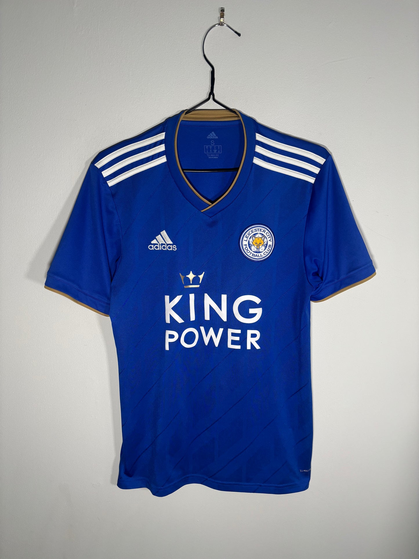 Leicester City Home Shirt 2018/19 (S)