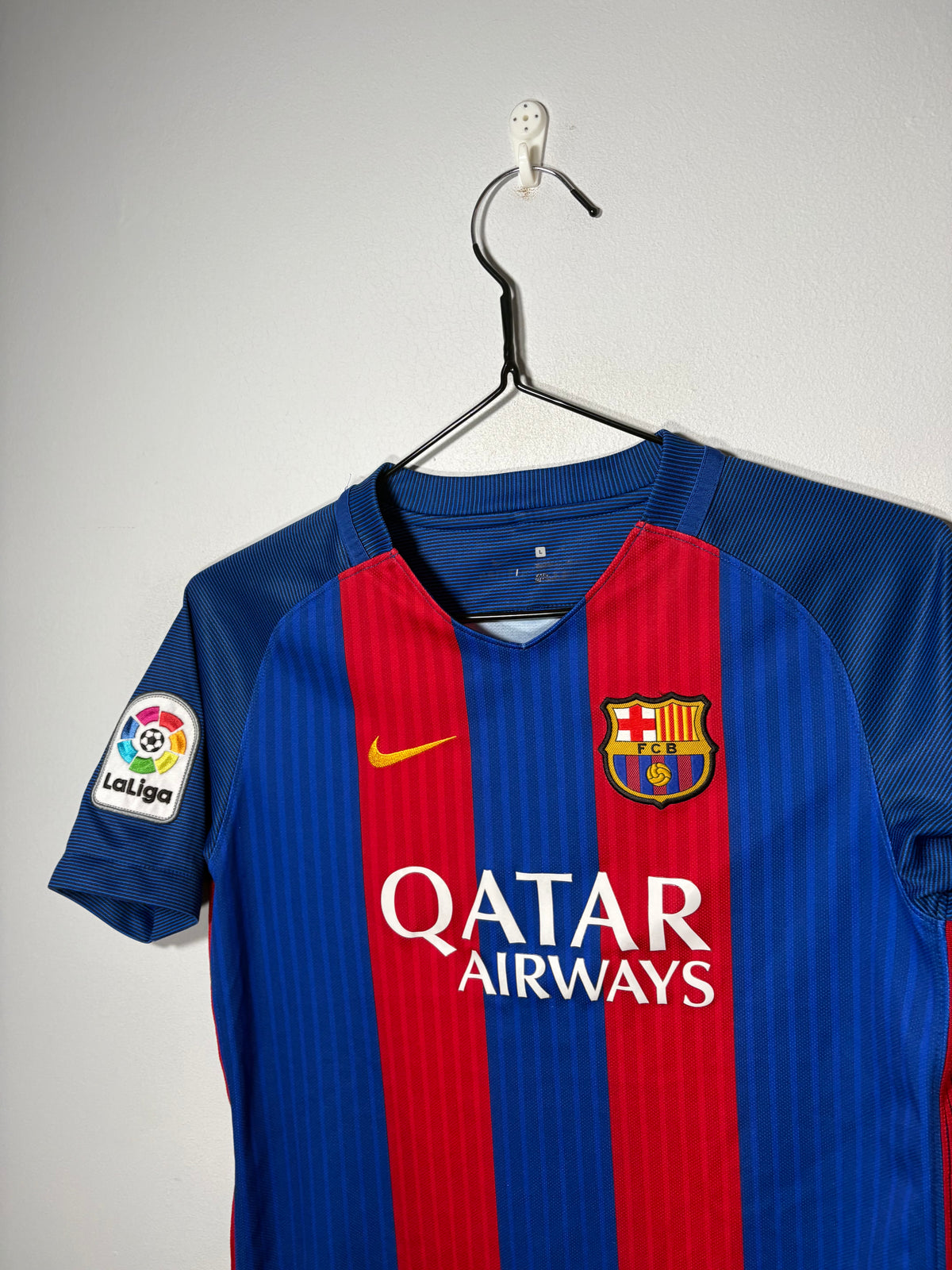 Barcelona Authentic Home Shirt 2016/17 (LK)