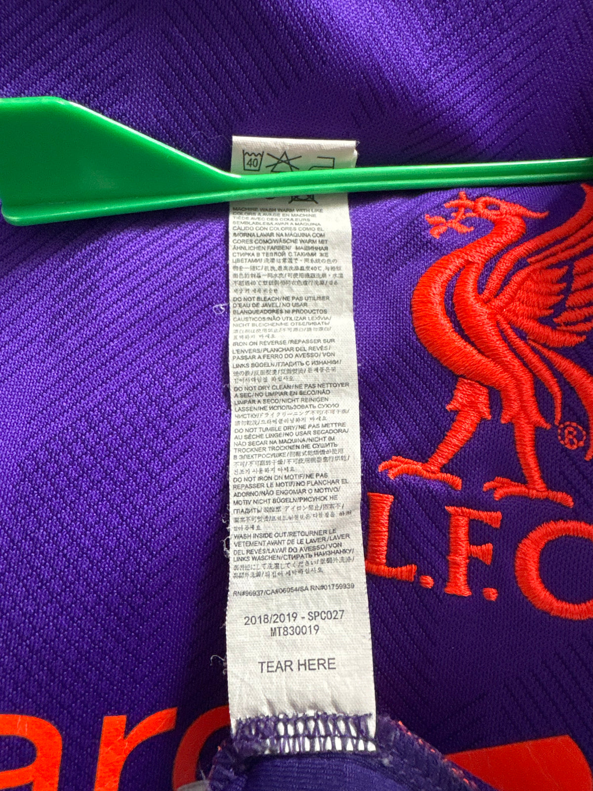 Liverpool Away Shirt 2018/19 (M)