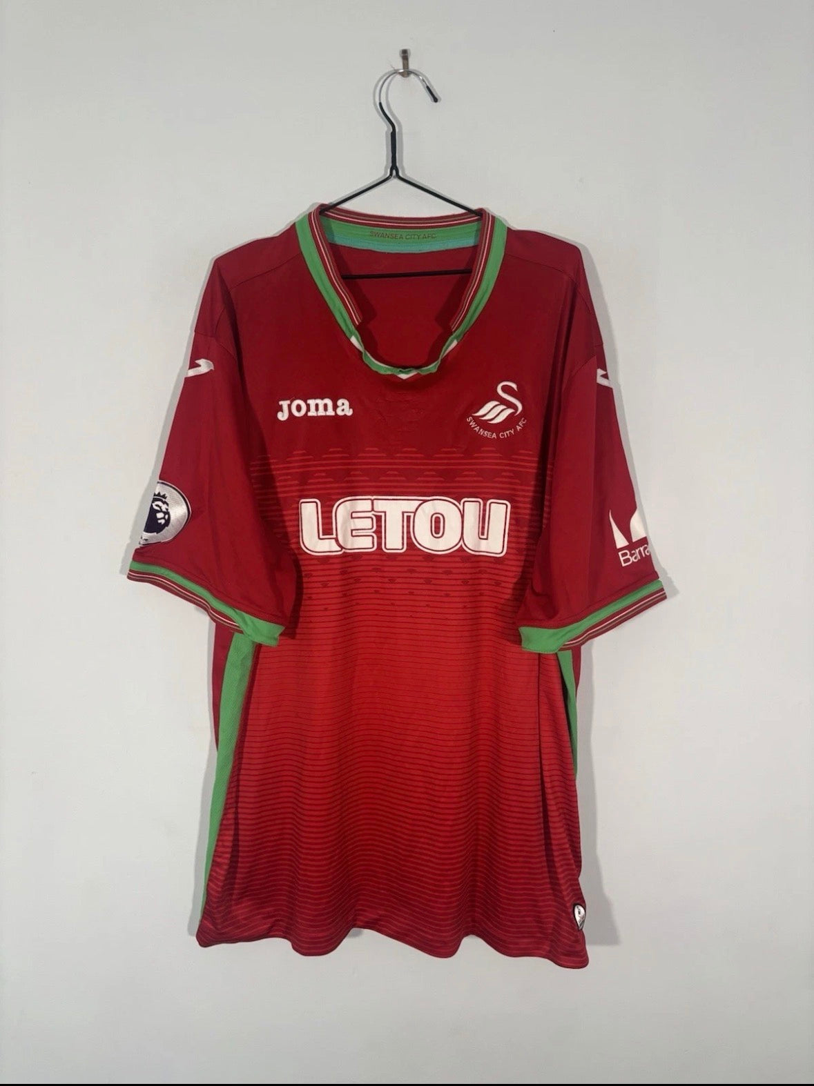 Swansea City Away Shirt 2017/18 (4XL)