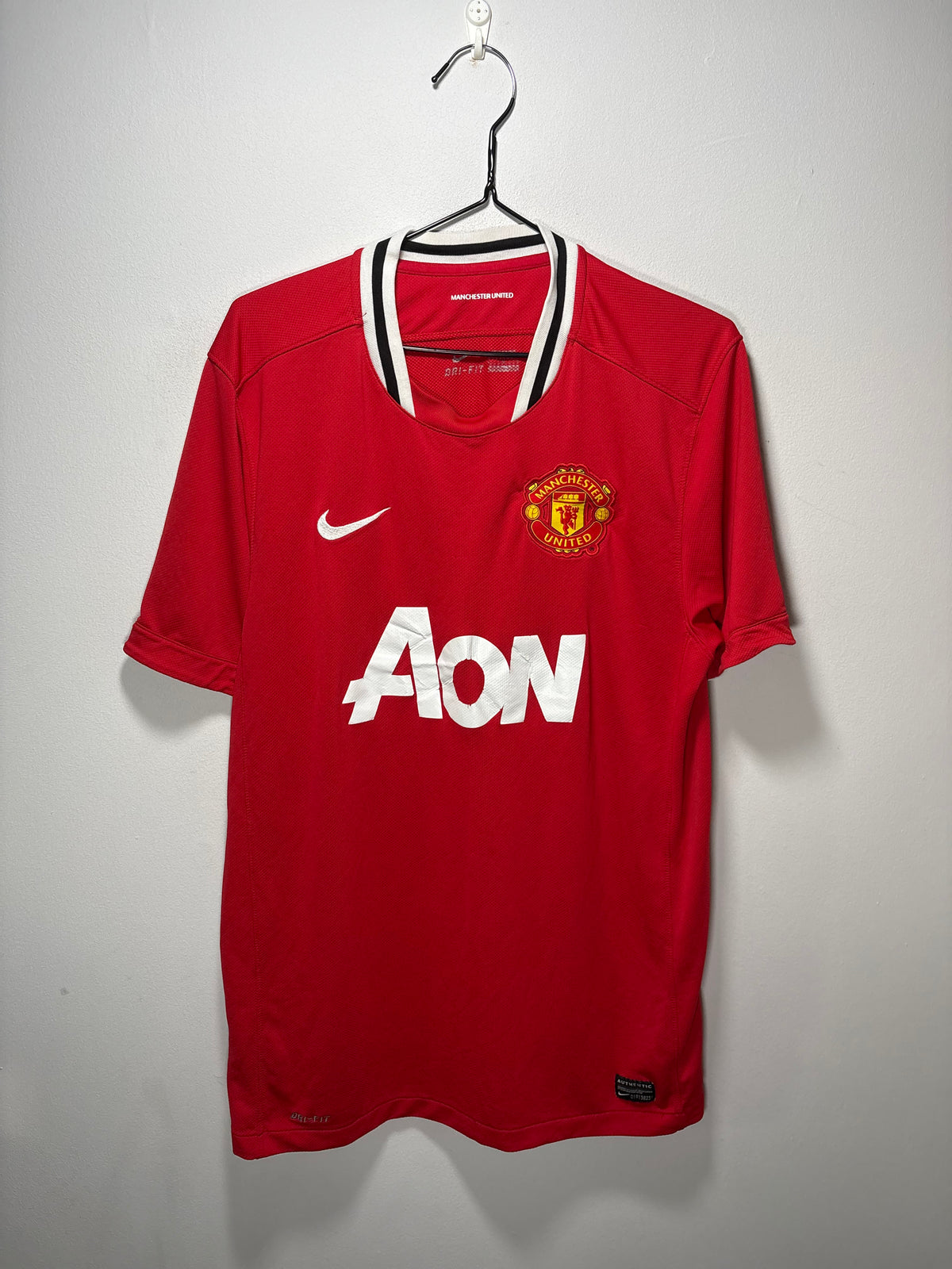 Manchester United Authentic Thuisshirt 2011/12 (L)