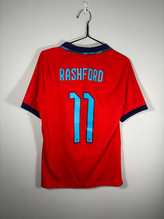 England Away Shirt 2022 Rashford (S)
