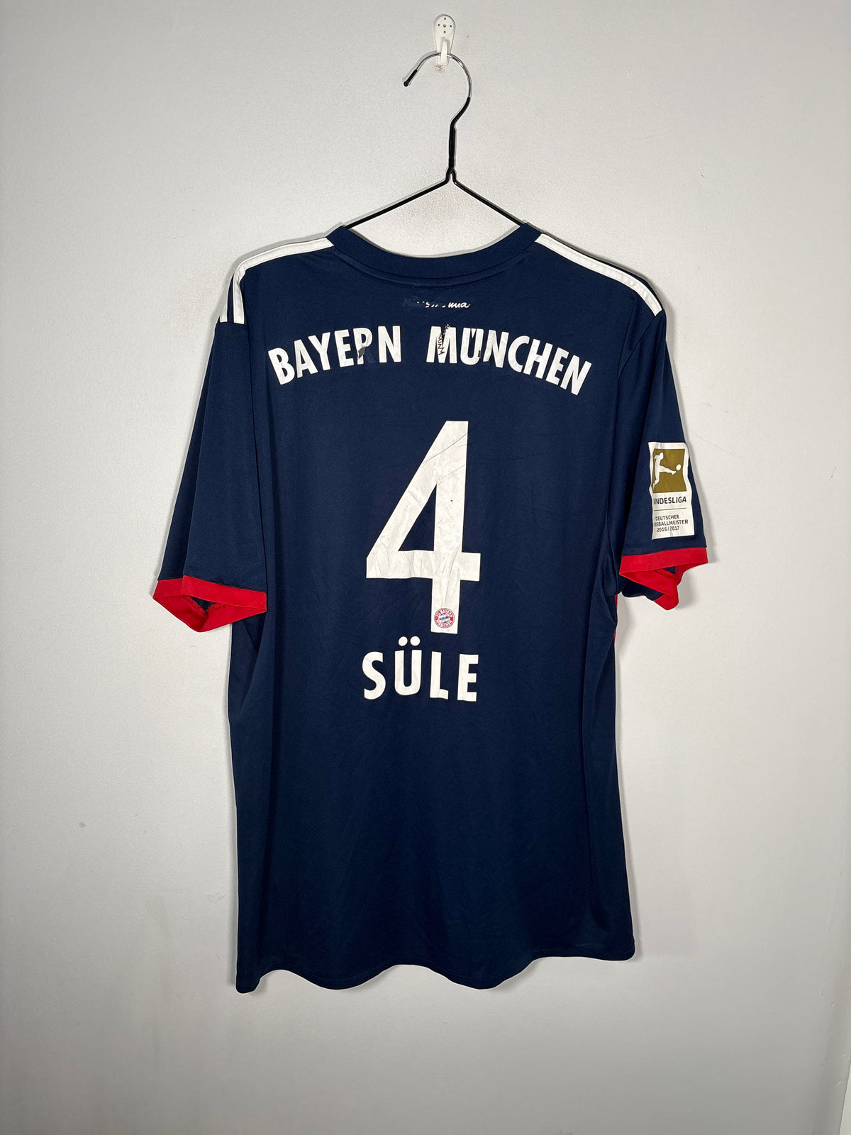 Bayern Munich Away Shirt 2017/18 Sule (XL)
