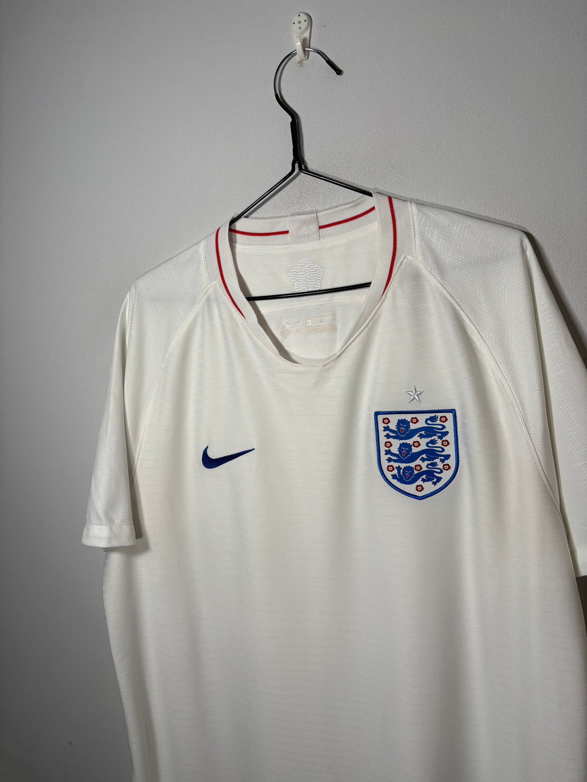 England Authentic Home Shirt 2018 (XL)