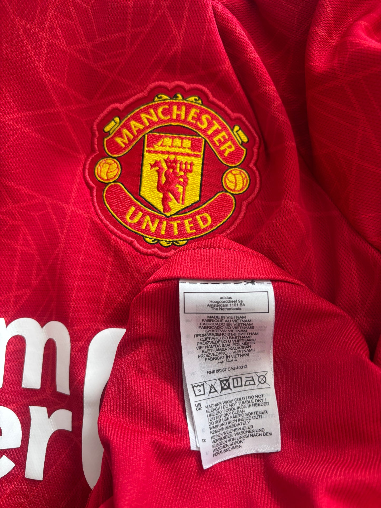 Manchester United Home Shirt 2023/24 (S)