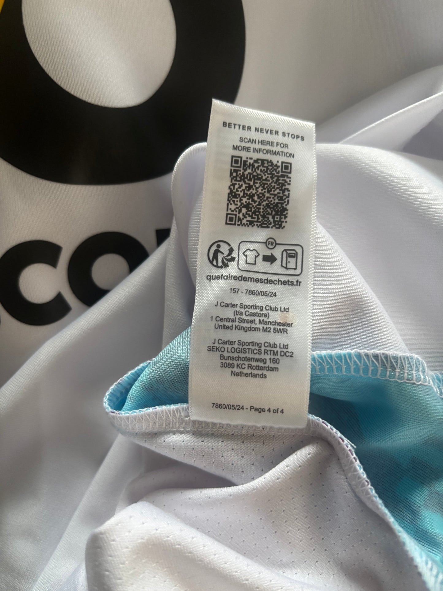 Burnley Away Shirt 2024/25 (XXL)