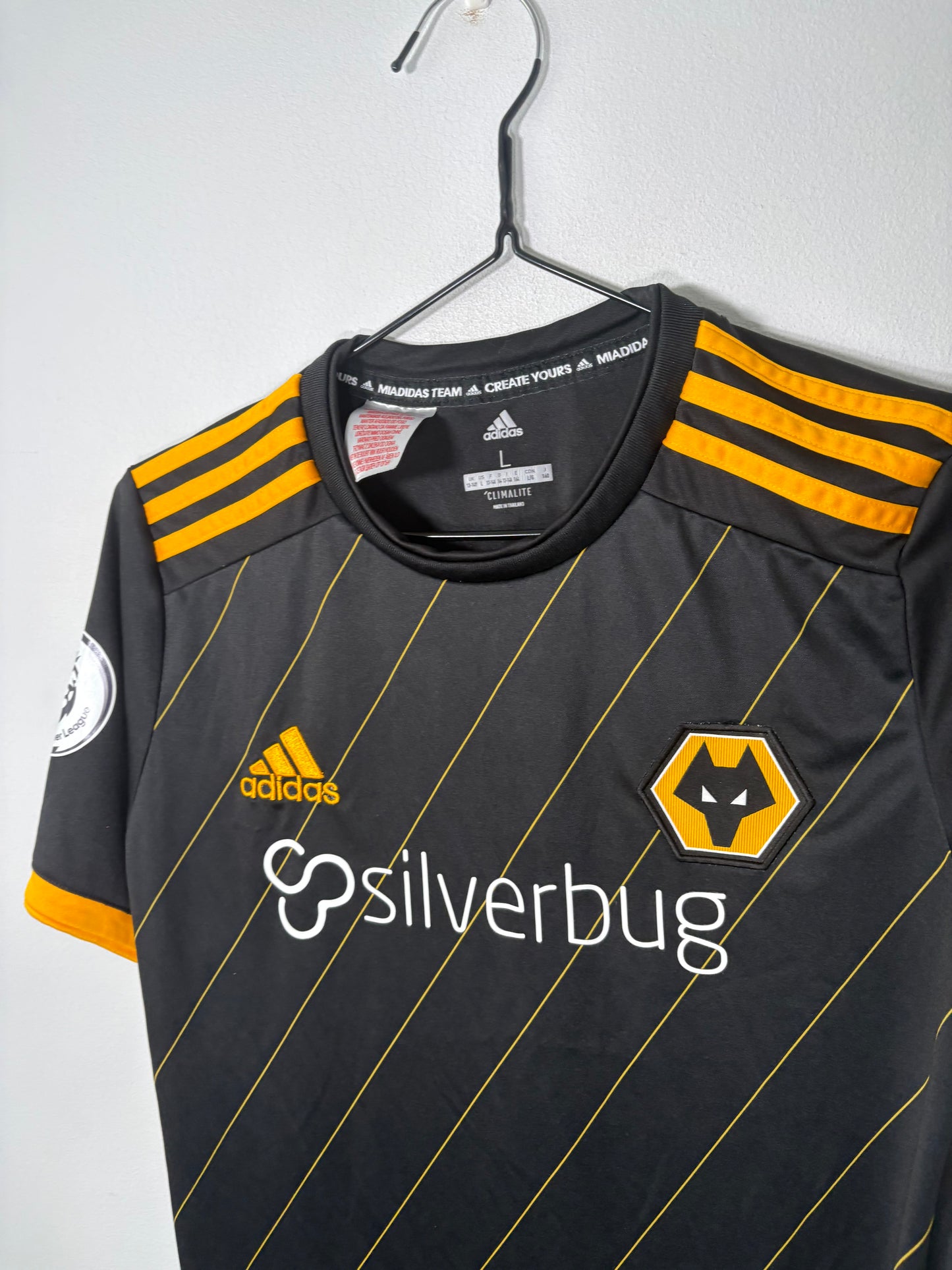 Wolves Away Shirt 2019/20 Adama Traore (LK)