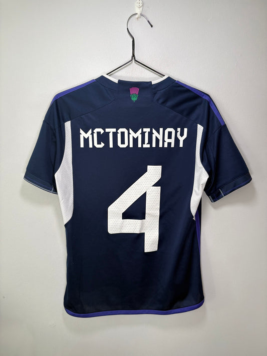 Skotland Autentisk Hjemmebanetrøje 2022 Mctominay (LK)
