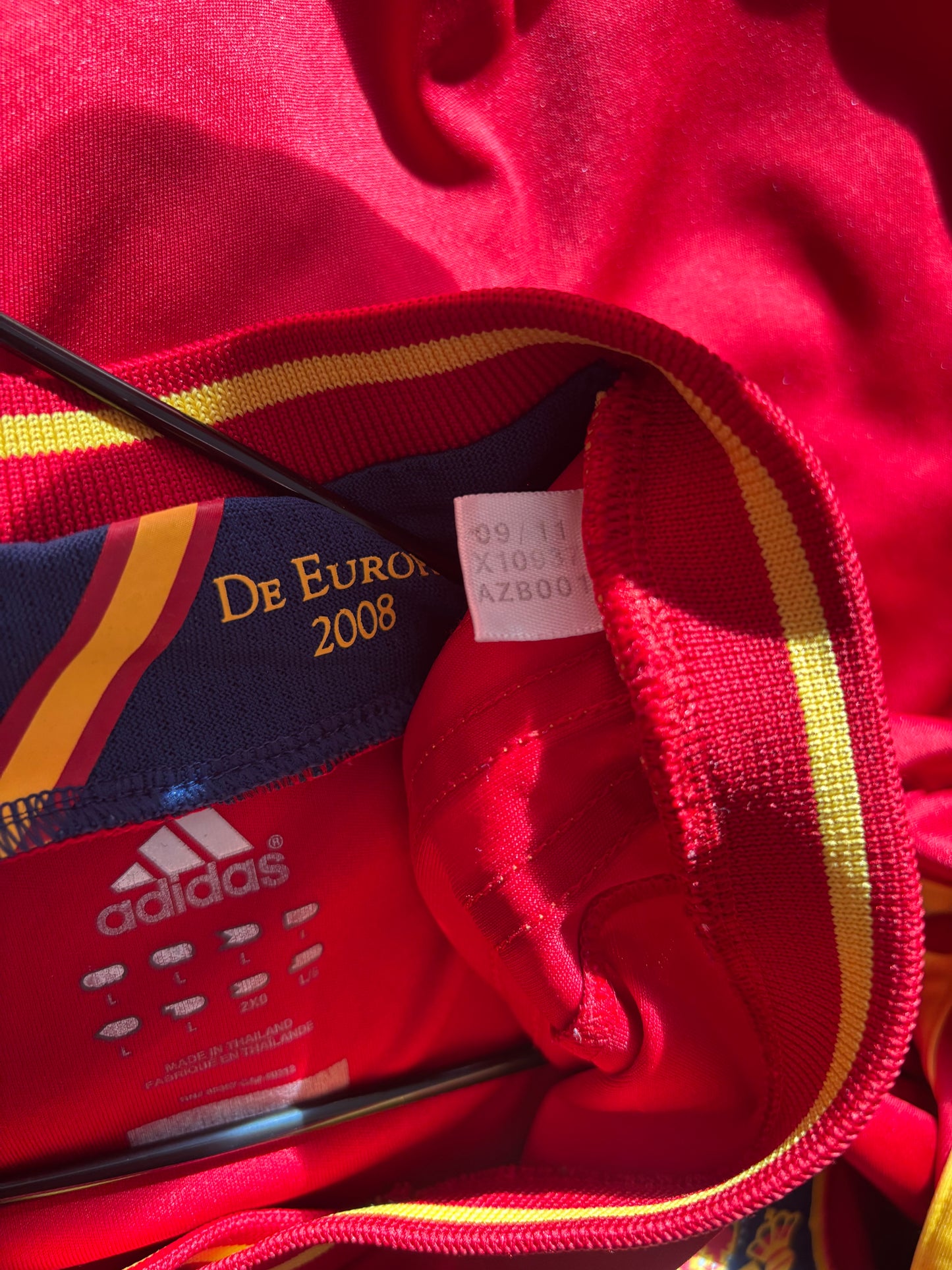 Spain Home Shirt 2012 (L)