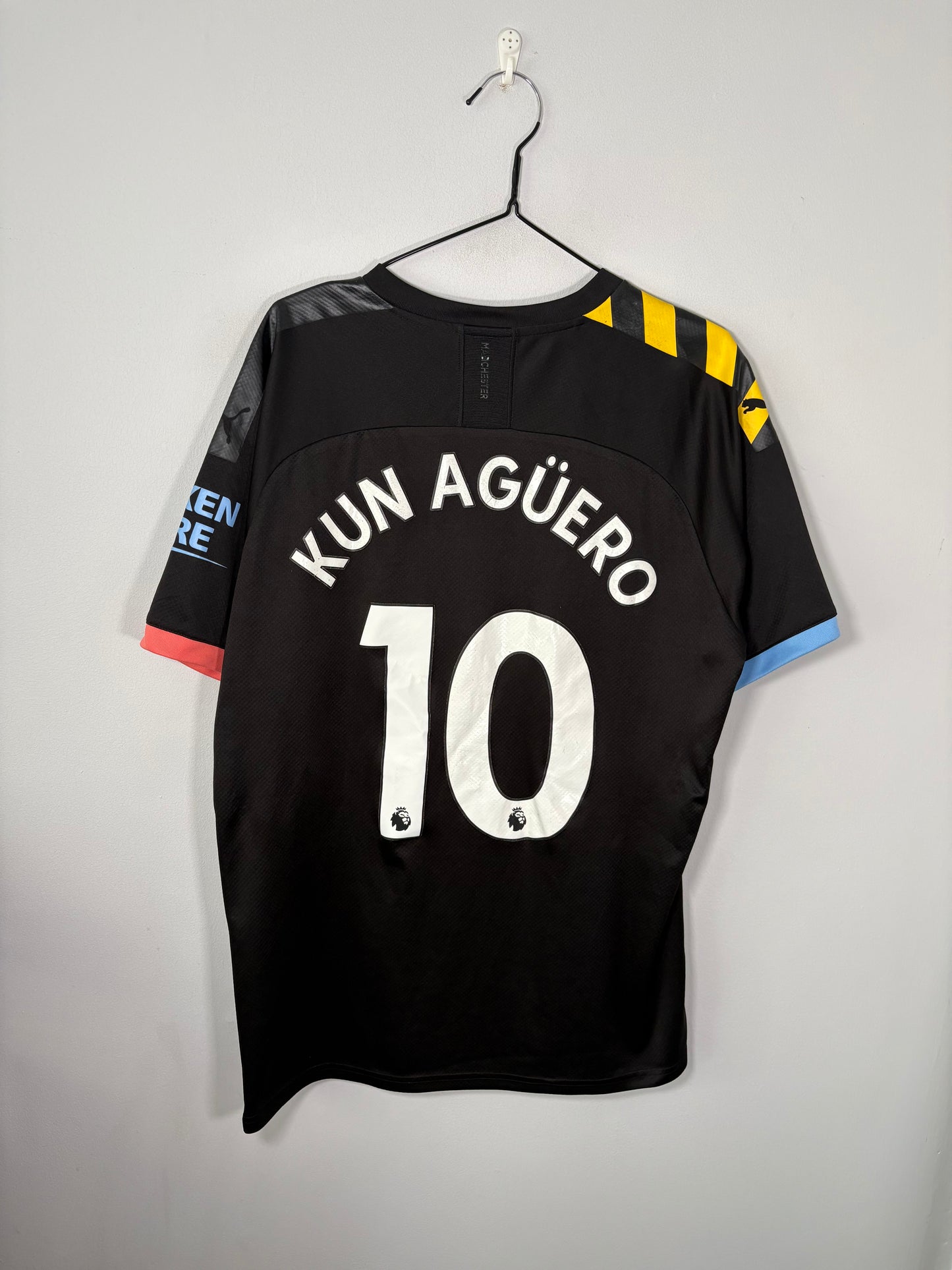 Manchester City Away Shirt 2019/20 Aguero (XL)
