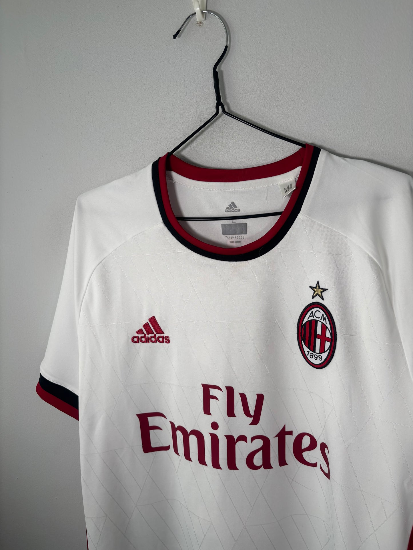 Ac Milan Away Shirt 2017/18 Bonucci (L)