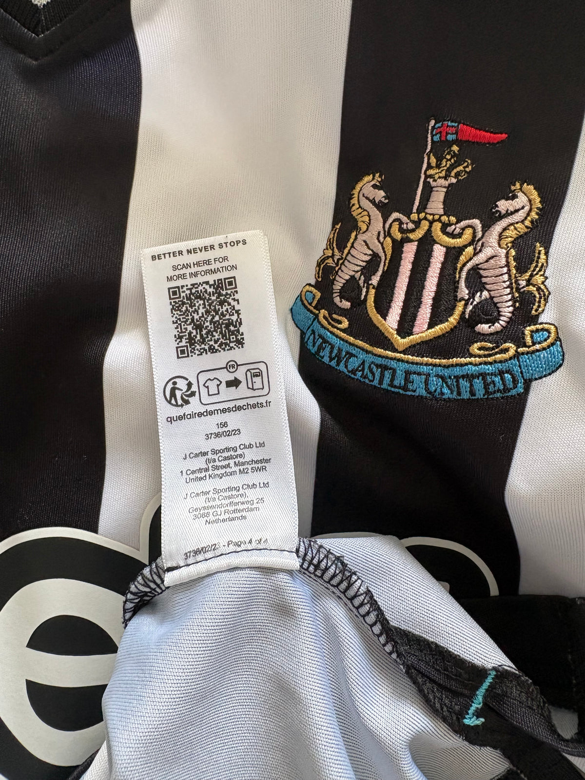 Newcastle United Authentisches Heimtrikot 2023/24 Trippier (S)