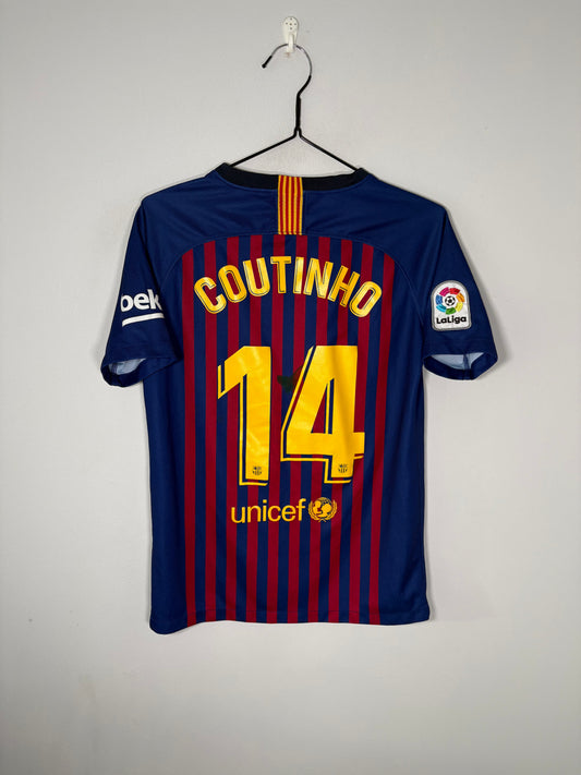 Barcelona Home Shirt 2017/18 Coutinho (XLK)
