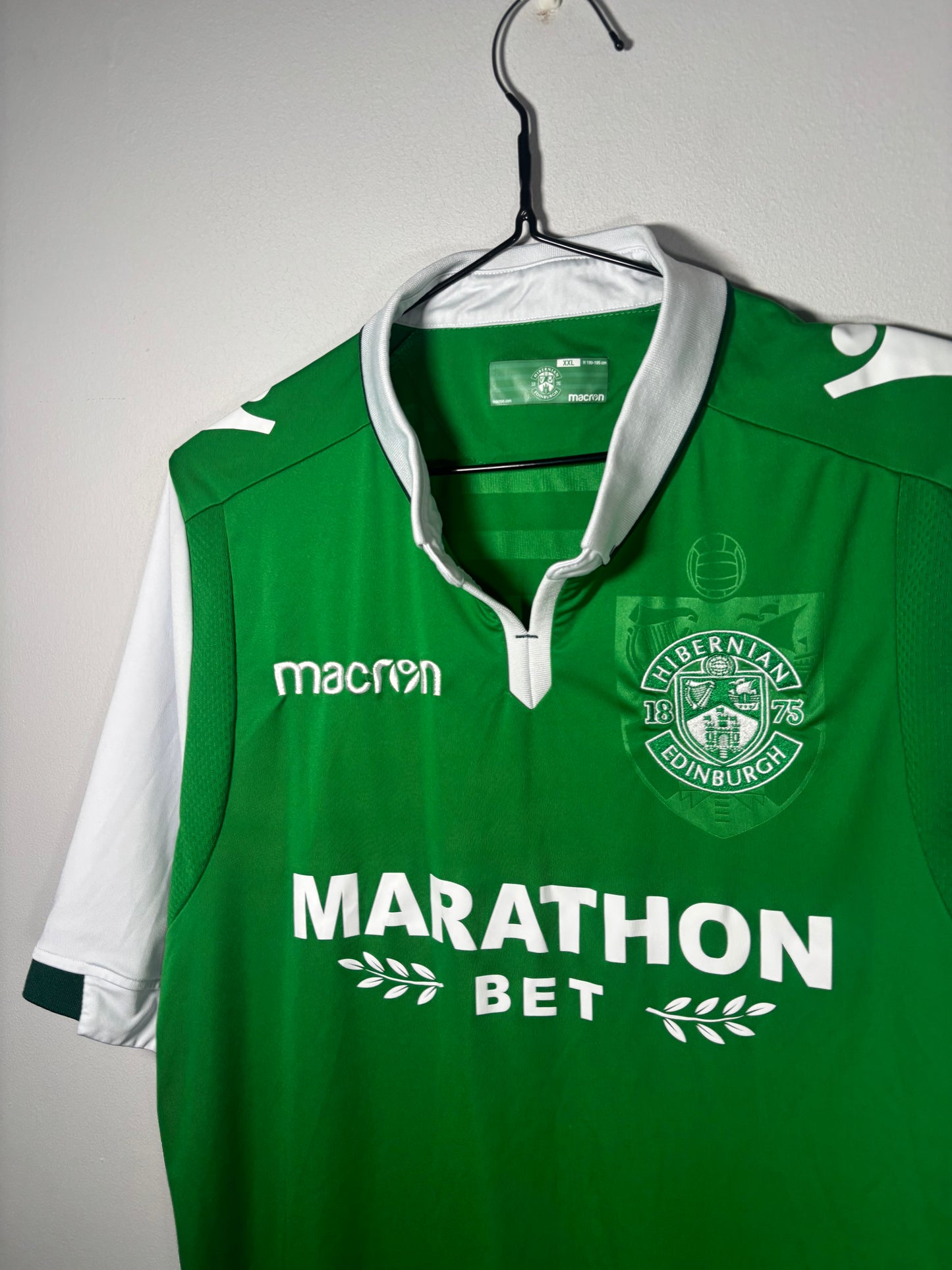 Hibernian Home Shirt 2017/18 (XXL)