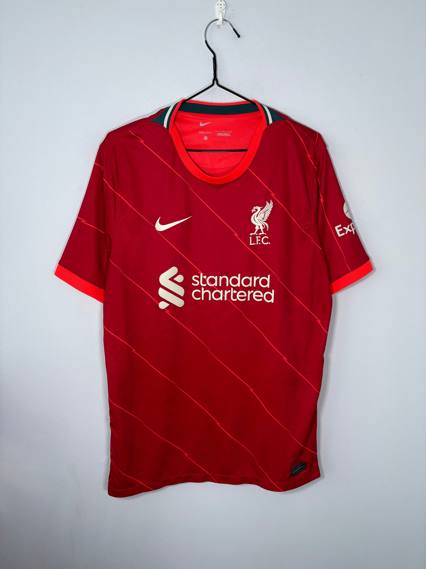 Liverpool Home Shirt 2021/22 Luis Diaz (L)